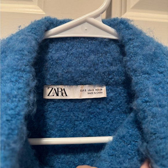 Zara Blue Sweater - Picture 7 of 9